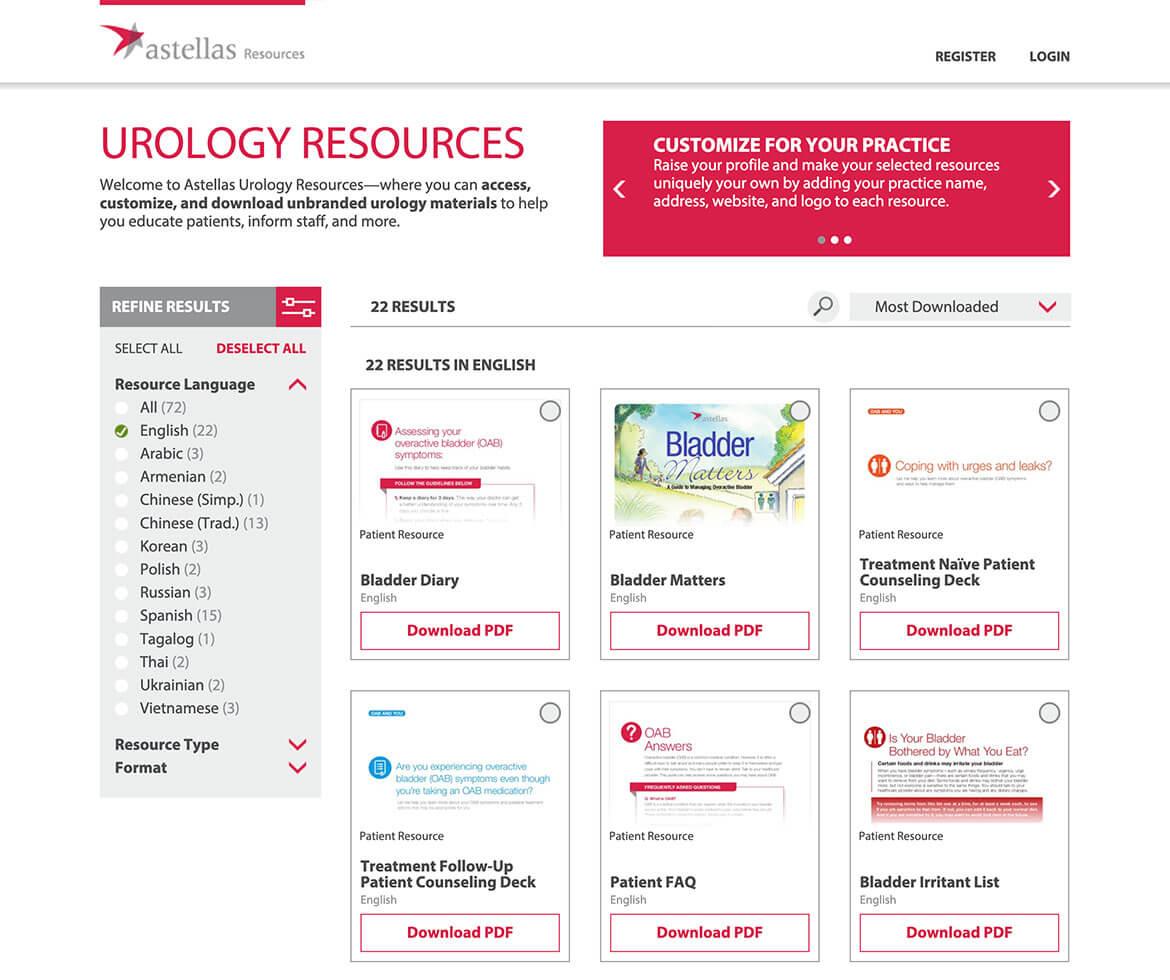 Astellas Education Resource Portal - Image 2